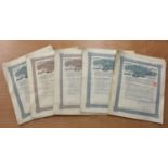 Car Trust Realisation Company Limited - share certificates (75+) various denominations