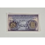 BRITISH BANKNOTE - The States of Guernsey - Five Pounds c.1969. Signatory L. A. Guillemette,