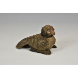 An antique primitive bird carving with removable head, possibly Burmese, 6¼in. (16cm.) long.