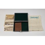 A RAF Navigators Military pencil and instrument box GB/472 with broad arrow,