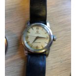 A 1960s Omega Seamaster Automatic chrome plated gents watch signed 20 jewel cal. 471 automatic