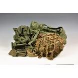 British Army 58 pattern webbing - Pack; Pouches; Belt; Helmet and various other equipment. (qty)