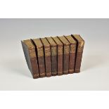 A full set of eight volumes- The Illustrated Pocket Shakespeare edited by J Talfourd Blair