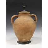 A Greek amphora table lamp14in. (35.5cm.) without fixings.
