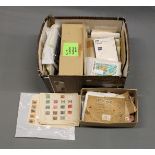 A large quantity of various postage stamps FDC's; phone cards; cigarette cards etc. (large quantity)