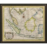Bellin (Jacques Nicolas), Carte Des Isles de Java, Sumatra, Borneo &a. Les Détroits de la Sonde