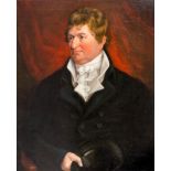 Follower of Mather Brown (American, 1761-1831), Portrait of Charles Kerrison of Kirstead oil on