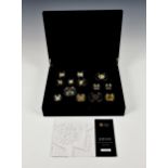 Numismatics interest - The Royal Mint 2010 UK Silver Proof Coin Set, No. 88, 13 coins, complete with