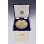 A Commemorative silver salver to commemorate the Royal Silver Wedding Anniversary, Historical