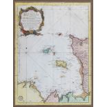 Bellin, Jacques Nicolas (1703-1772), 'Carte Reduite des Isles de Jersey, Grenesey et d'Aurigny',