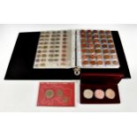 Numismatics interest - Collection of Jersey Coins, to include a binder.