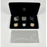 Numismatics interest - The Royal Mint "The United Kingdom Family Silver Collection of 2007" Six Coin