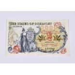 BRITISH BANKNOTE - The States of Guernsey - Ten Pounds, c.1975, Signatory C. H. Hodder, serial