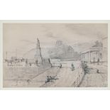 attributed to Lemon Hart Michael (British, 1824-1902), ‘Guernsey 1886’, comprising a pencil and