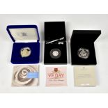 Numismatics interest - The Royal Mint Silver Proof coins, comprising Diana Silver Proof Memorial £