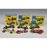 Corgi Toys - boxed racing cars, comprising a 152s B.R.M. Formula 1 Grand Prix Racing Car, red (
