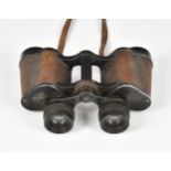 A pair of Carl Zeiss Jena 8x30 binoculars, no. 1042455, leather cased.