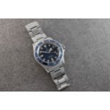 A Rolex Tudor Prince Oysterdate Snowflake Submariner gentleman's bracelet watch with 'roulette'