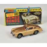 Boxed Corgi 261 James Bond 007 Aston Martin DB5 diecast model, with two ejector figures, no inner