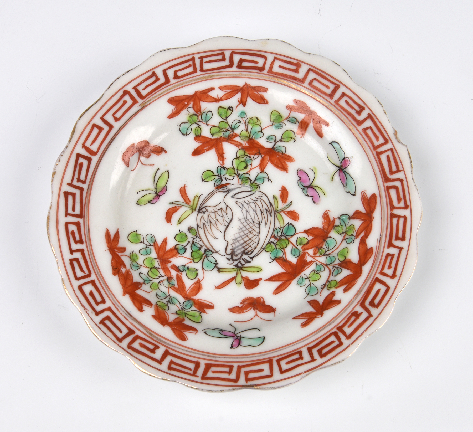 A pair of Chinese famille rose small dishes, Tongzhi (1862-74) seal marks and probably of the - Image 11 of 18