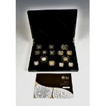 Numismatics interest - The Royal Mint 2011 UK Silver Proof fourteen Coin Set, No. 0596/2500,