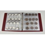 Numismatics interest - A coin binder of British Coinage, to include 17 £2.00 & 12 £1.00 coins and