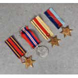 A Full Size British World War Two Medal Group of four