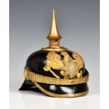 Rare Imperial German Officers Pickelhaube of Sachsen-Weimar Infantry Regiment Nr 94