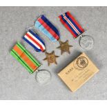 A Full Size British World War Two Medal Group of four