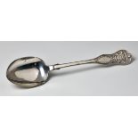 A Jersey Militia silver shooting prize spoon