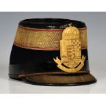A 19th Austro-Hungarian Hussar Regiment Officer candidates Shako