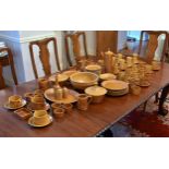 An extensive Portmeirion Totem pattern dinner service