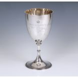 A WWI period Royal Air Force related silver trophy cup, James Dixon & Sons Ltd, Sheffield 1919,