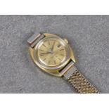 A ladies 18ct yellow gold Omega Constellation 'C' Automatic Chronometer wrist watch, 1960s, the