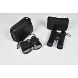A pair of Hunter 8x20 binoculars, together with a pair of American Tourister 10x20 binoculars. (2)