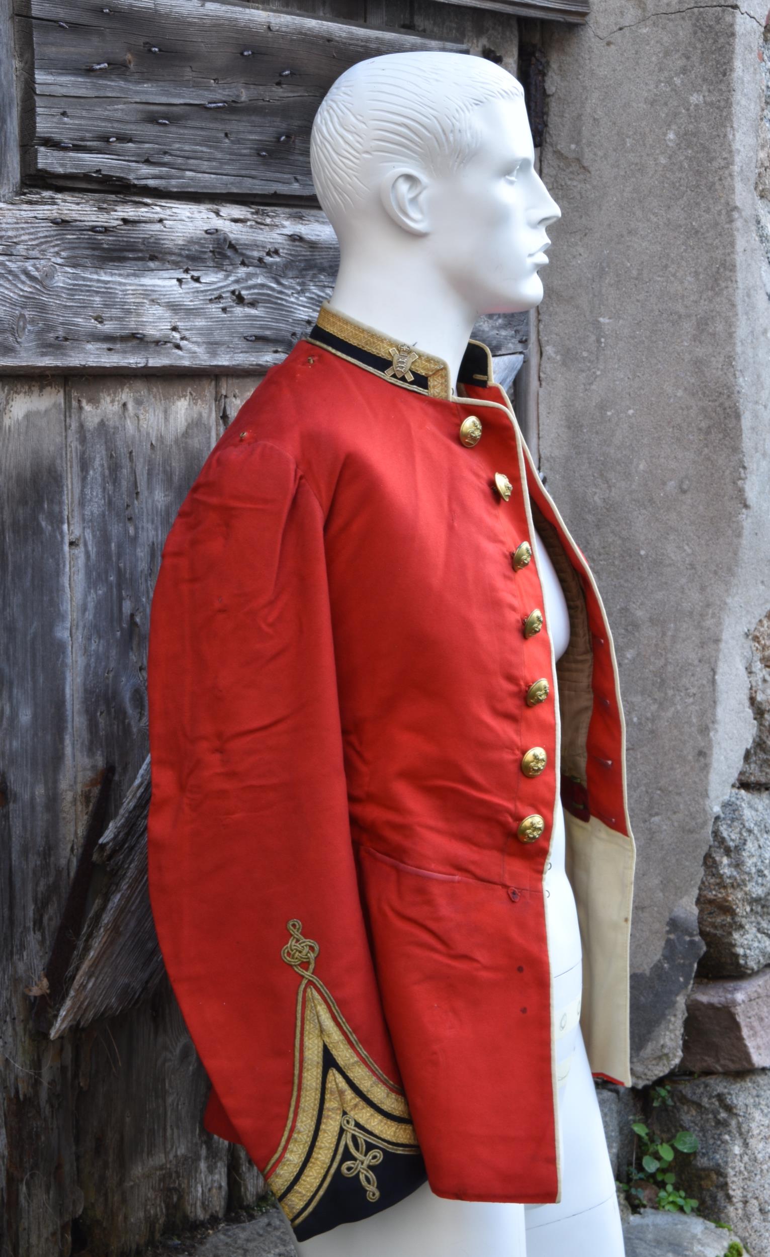 Royal Jersey Infantry interest - Lord Alexander Coutanche's uniforms contained in metal trunk, the - Image 10 of 19