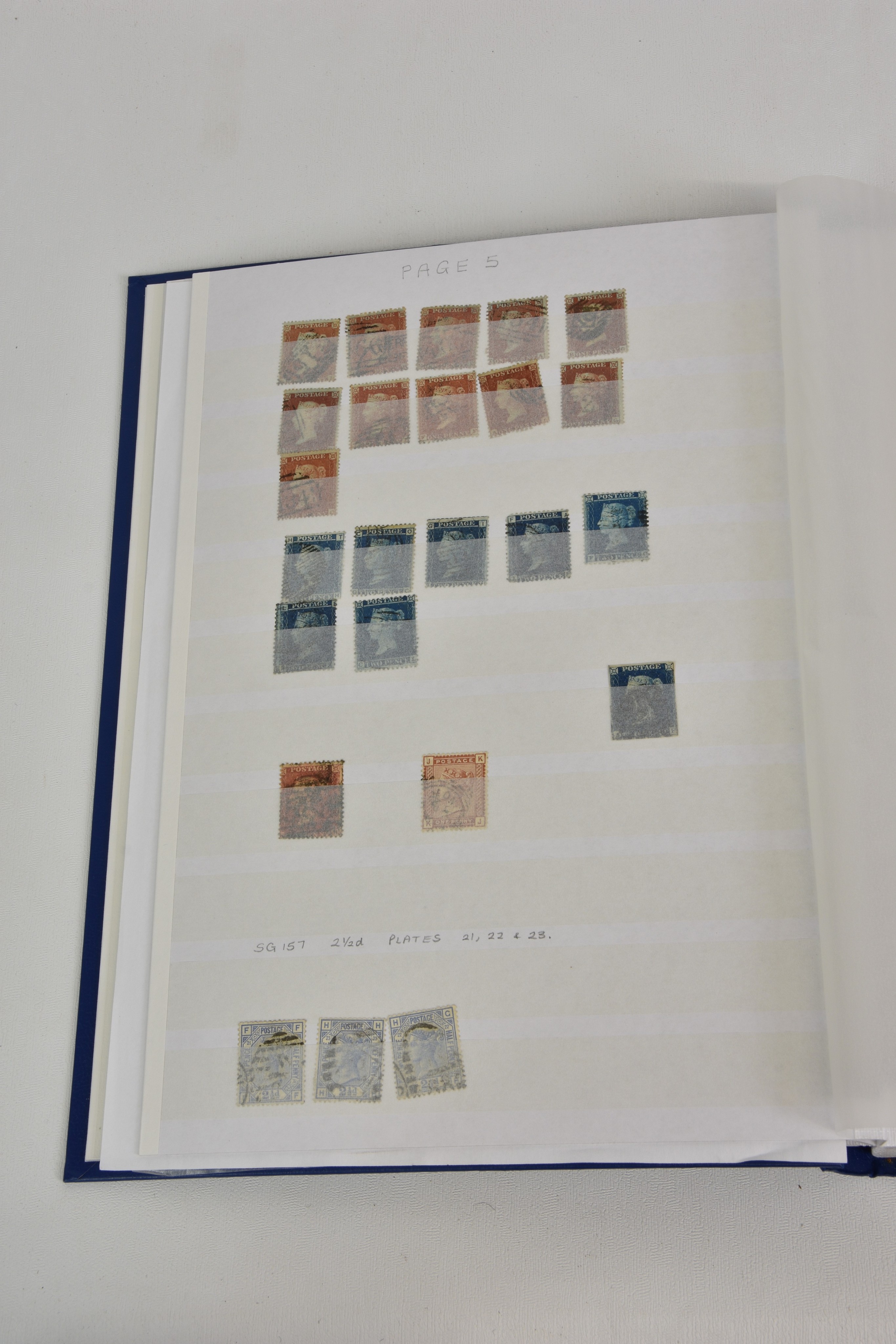 Philately interest - An Academic Philatelist's meticulously collected and ordered Great Britain / - Image 3 of 12