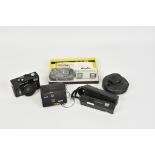 Miniature cameras - A collection, to include a Minolta 16II, boxed with case and paperwork;