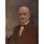 Edmund Blampied R.E., R.B.A. (Jersey, 1886-1966), Portrait of Leicester Gore (1868-1931). * oil on