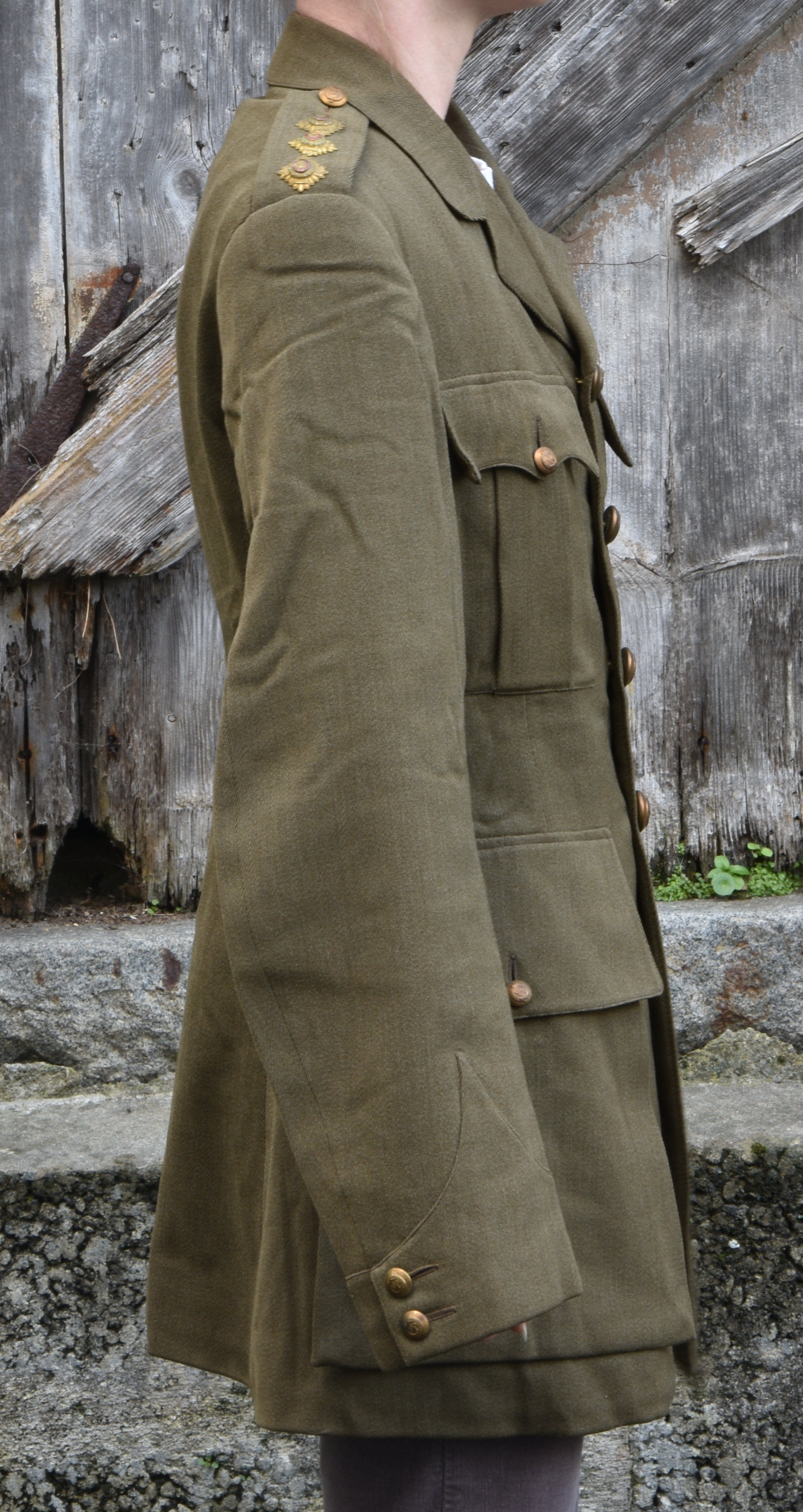 Royal Jersey Infantry interest - Lord Alexander Coutanche's uniforms contained in metal trunk, the - Image 9 of 19