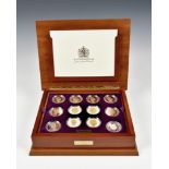 Numismatics interest - Royal Mint Queen Elizabeth II Golden Jubilee Collection of twenty four