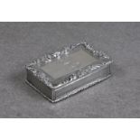 Henderson Baronetcy interest - A George IV silver snuff box, Nathaniel Mills, Birmingham, 1829, of