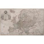 Moll (Herman) - Map of Europe, dedicated to ‘Her Most Sacred Majesty Carolina, Queen of Great