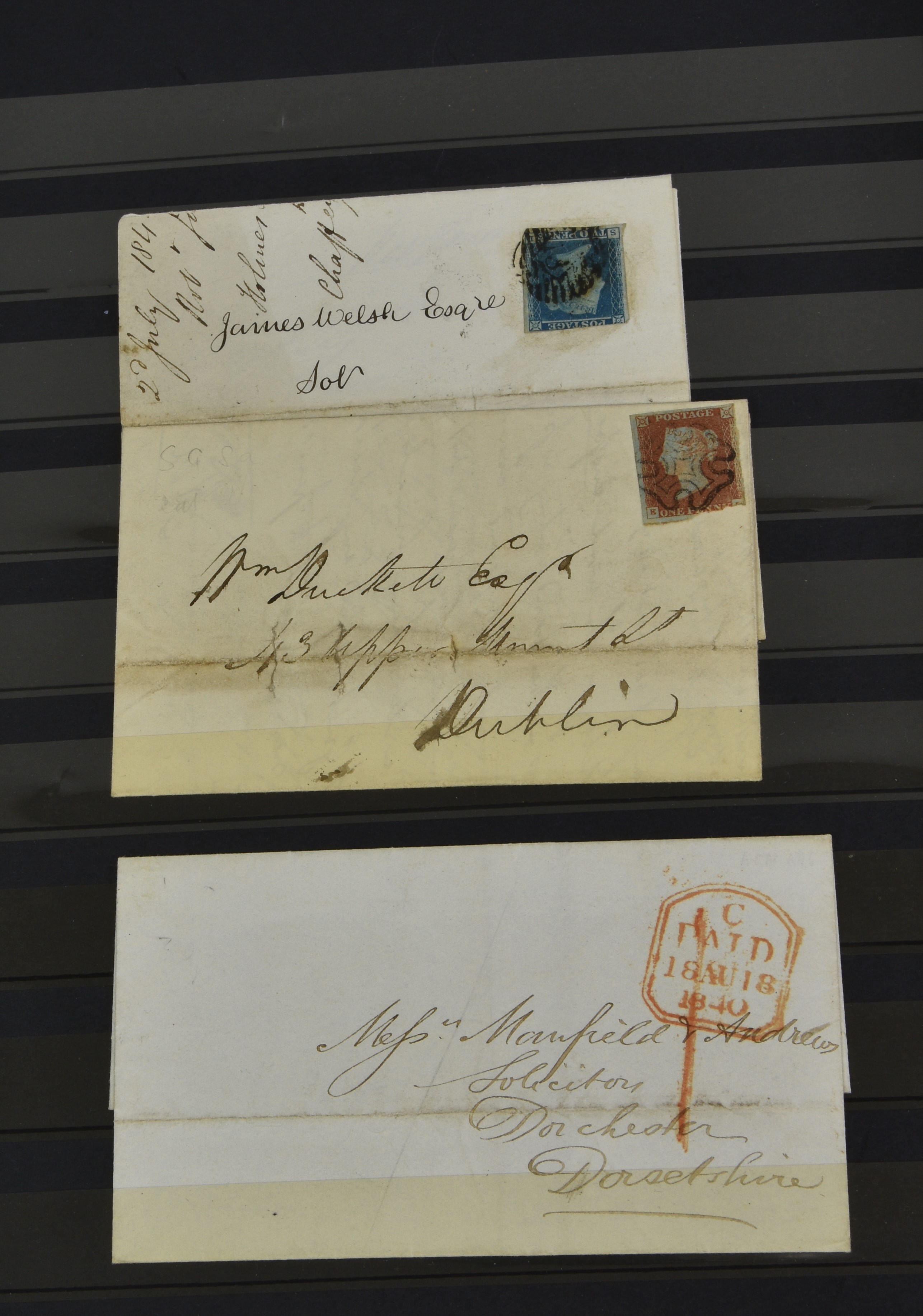 Philately interest - An Academic Philatelist's meticulously collected and ordered Great Britain / - Image 9 of 12