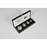 A Royal Mint United Kingdom Britannia Collection 1997 Silver Proof 4 Coin Set, £2, £1, 50p & 20p