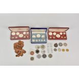 Two cased Commonwealth of the Bahama Islands 1973 proof coin sets, by Franklin Mint; together with a