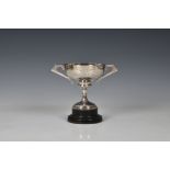 An Edwardian silver prize cup - Guernsey agricultural history interest, Nathan & Hayes, Chester