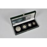 A Royal Mint United Kingdom Britannia Collection 2003 Silver Proof 4 Coin Set, £2, £1, 50p & 20p