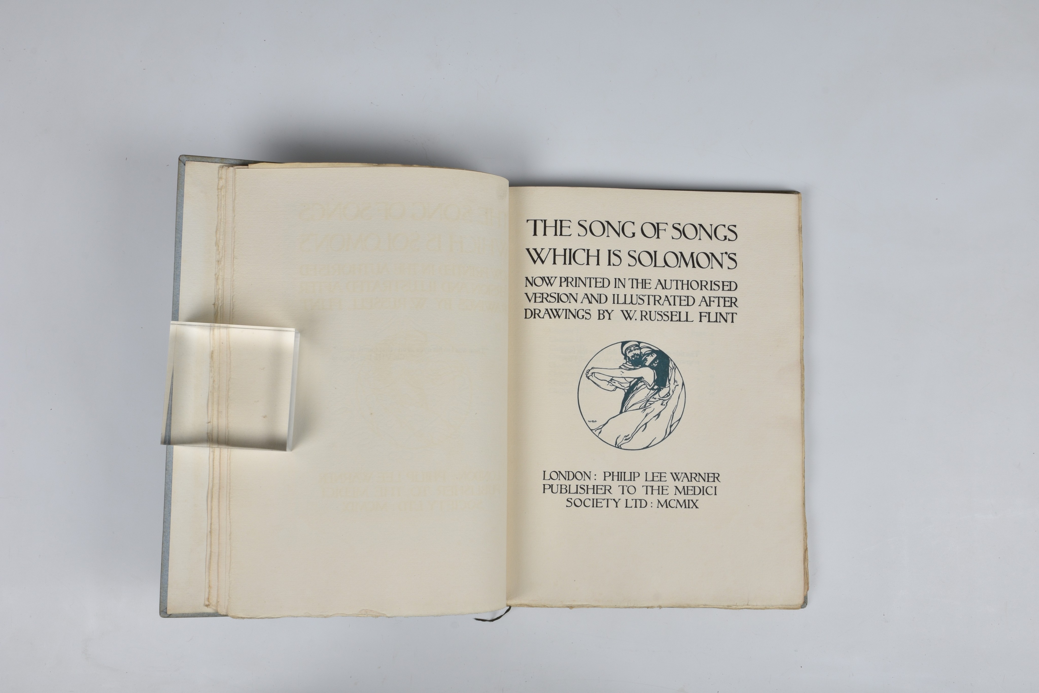 Flint (Sir William Russell, illust.), The Song of Songs Which is Solomon's, London, Philip Lee - Image 6 of 7