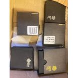 COINS : Royal Mint boxed Silver Proof coins, 2 x 2008 Olympics £2, 2008 Prince of Wales £5,